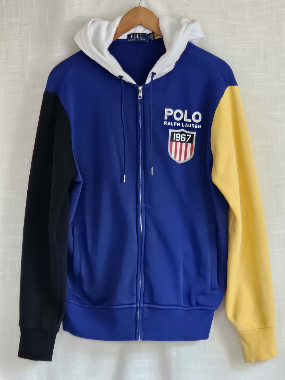 ​Polo Ralph Lauren Colorblock Hoodie 1967 Shield M